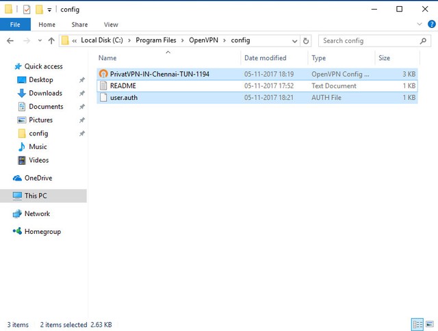 Configure OpenVPN client as service on Windows