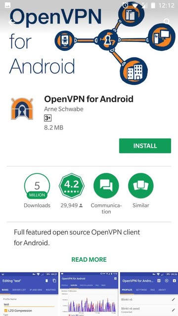 OpenVPN for Android App